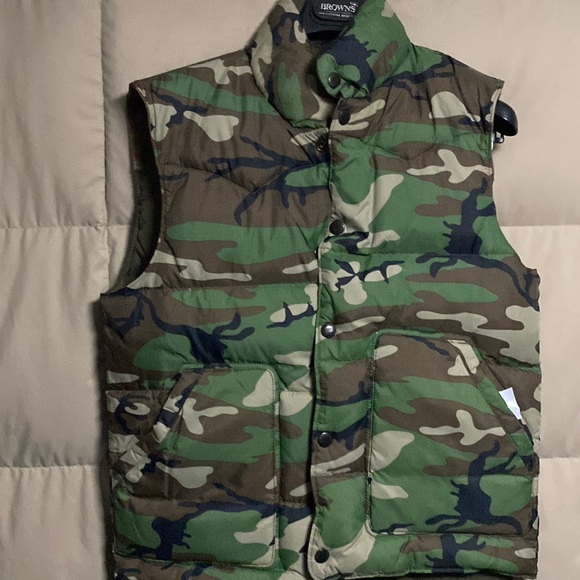 Ralph Lauren Camo Down filled vest - Picture 1 of 3